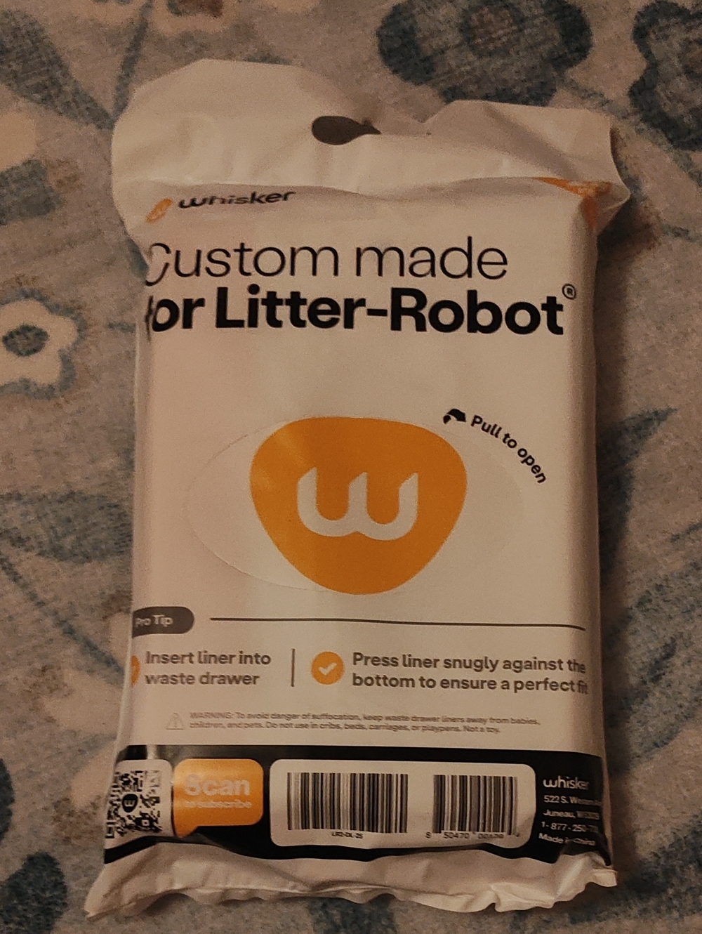 CAT Whisker: Litter-Robot Custom-Made Waste Liner Bags